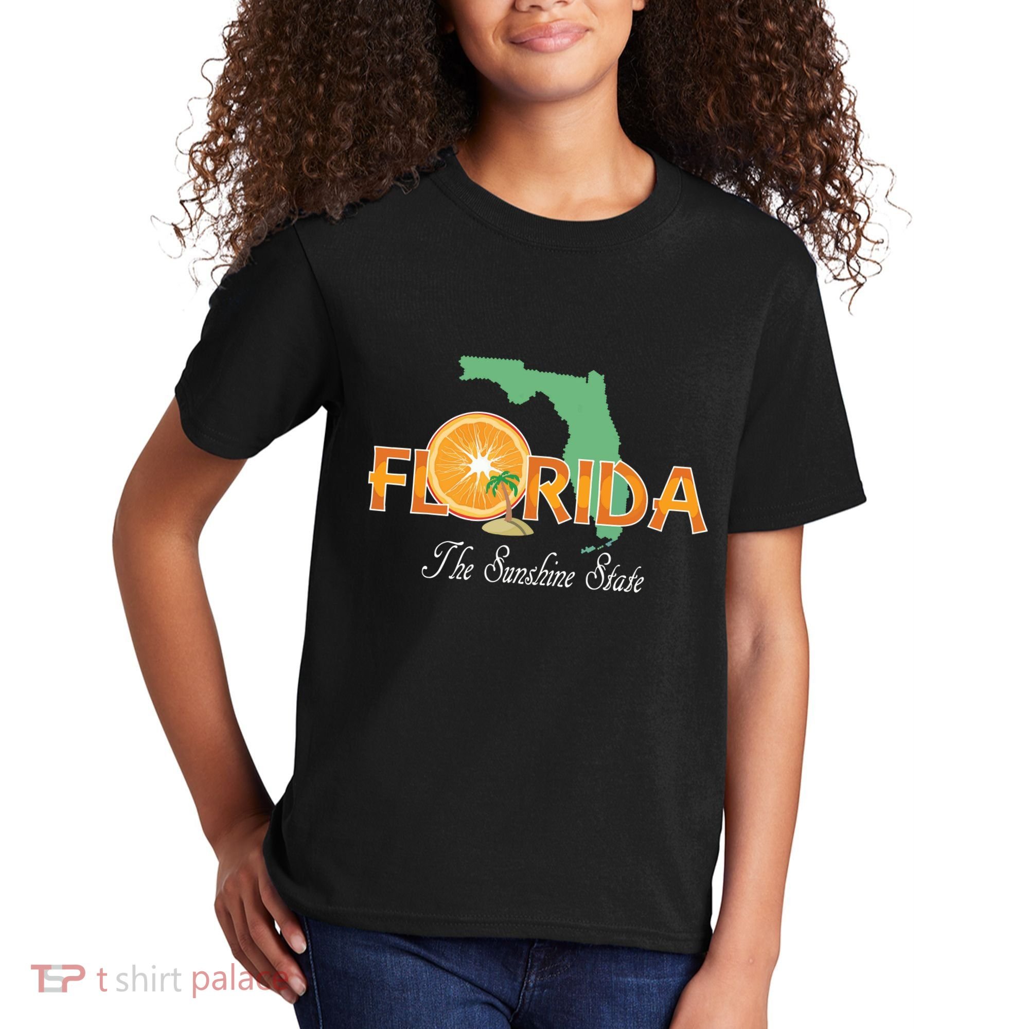 Florida The Sunshine State Fl Souvenir Kids T-Shirt