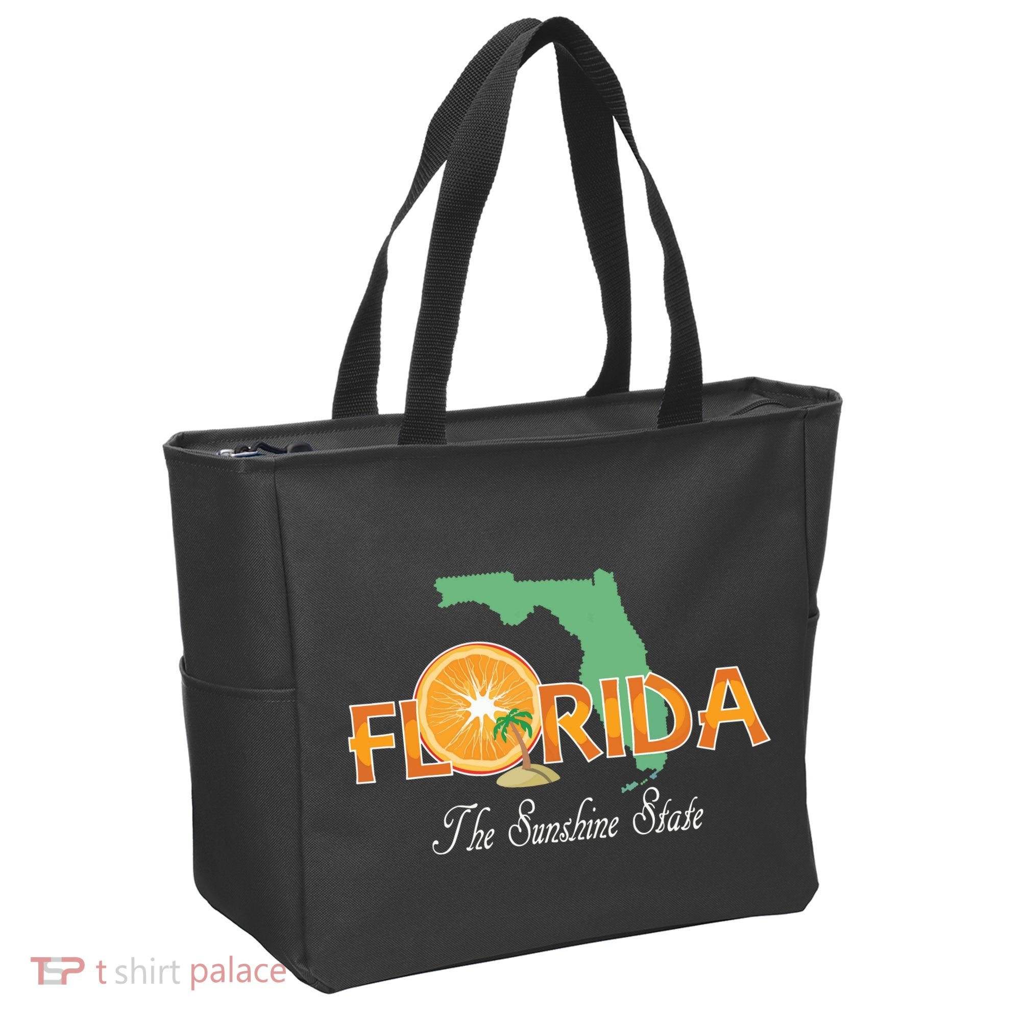 Florida The Sunshine State Fl Souvenir Tote Bag