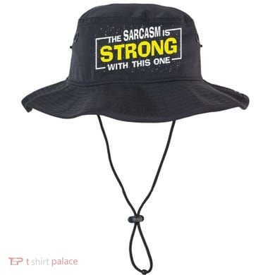 Funny The Sarcasm Is Strong With This One Sarcastic Spoof Bucket Hat