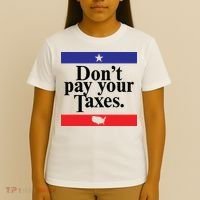 Funny Tax Season Dont Pay Your Taxes Usa Map T-Shirt thumb 4