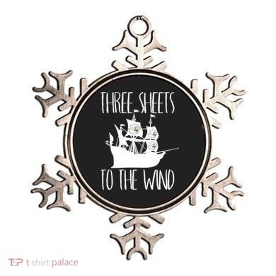 Funny Three Sheets To The Wind Booze Ing Ghost Gift Ornament