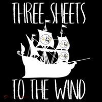 Funny Three Sheets To The Wind Booze Ing Ghost Gift Ornament thumb 1