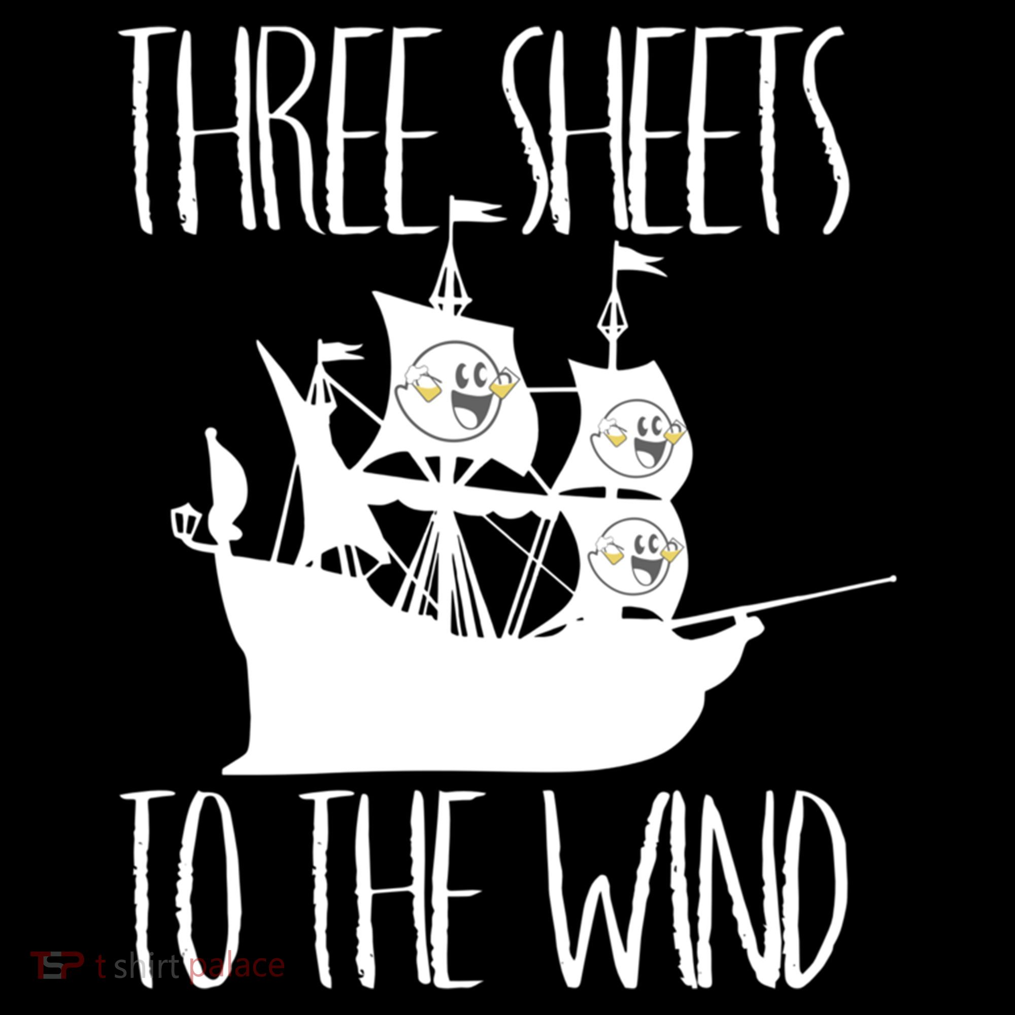 Funny Three Sheets To The Wind Booze Ing Ghost Gift Ornament