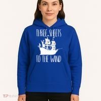 Funny Three Sheets To The Wind Booze Ing Ghost Gift Hoodie thumb 5
