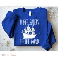 Funny Three Sheets To The Wind Booze Ing Ghost Gift Sweatshirt thumb 2