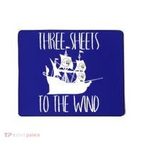 Funny Three Sheets To The Wind Booze Ing Ghost Gift Mousepad thumb 0