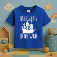 Funny Three Sheets To The Wind Booze Ing Ghost Gift Toddler T-Shirt thumb 3