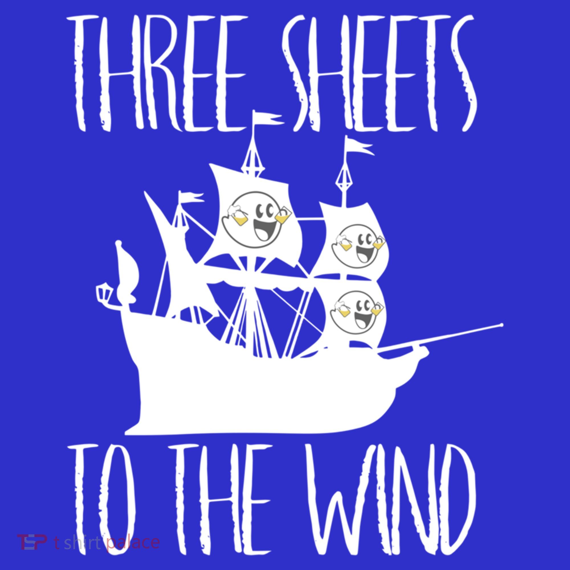 Funny Three Sheets To The Wind Booze Ing Ghost Gift Kids Sweatshirt