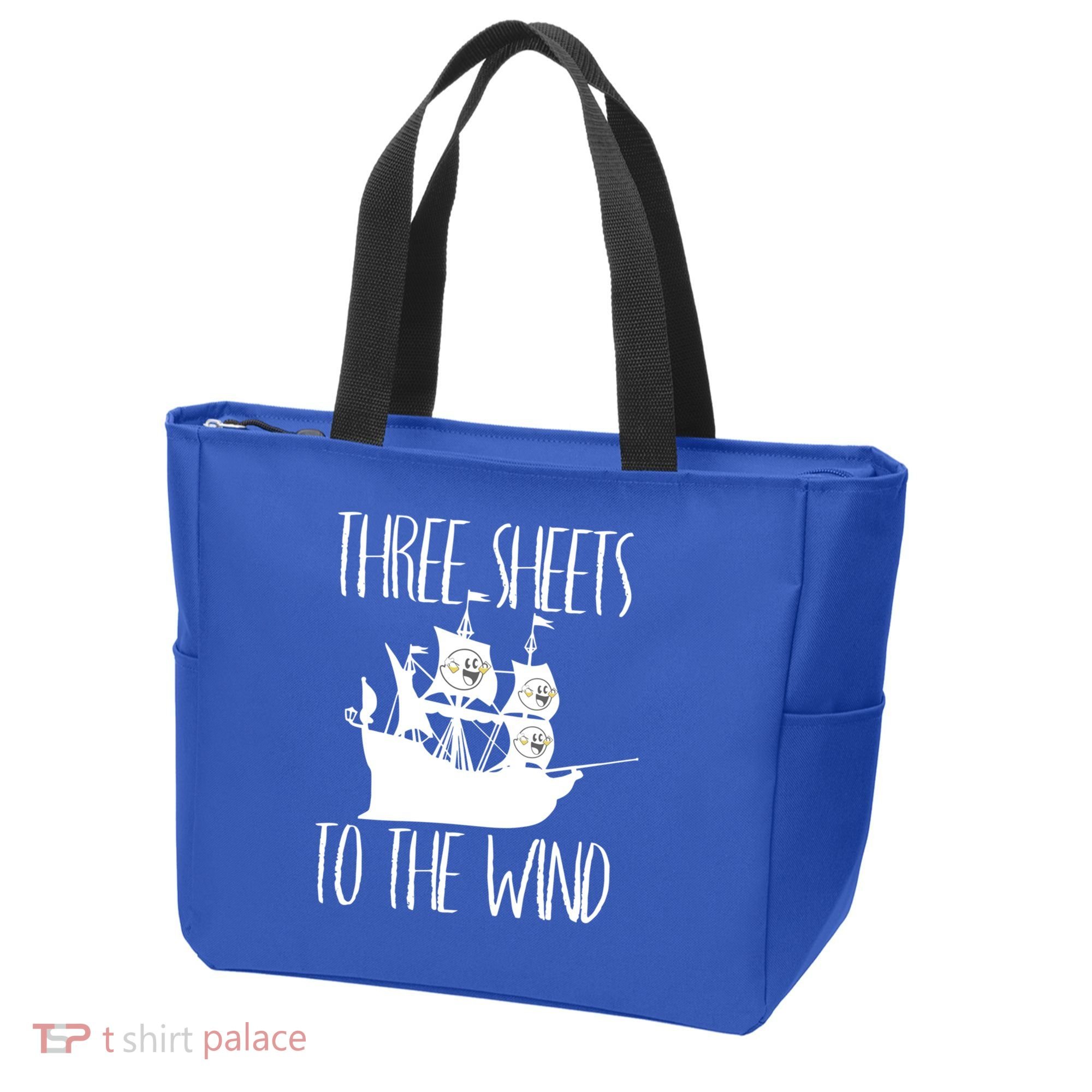 Funny Three Sheets To The Wind Booze Ing Ghost Gift Tote Bag