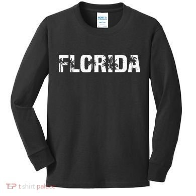 Florida The Sunshine State Kids Long Sleeve Shirt