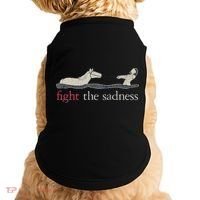 Fight The Sadness Neverending Story Doggie Tank thumb 0