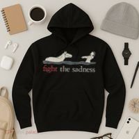 Fight The Sadness Neverending Story Hoodie thumb 3