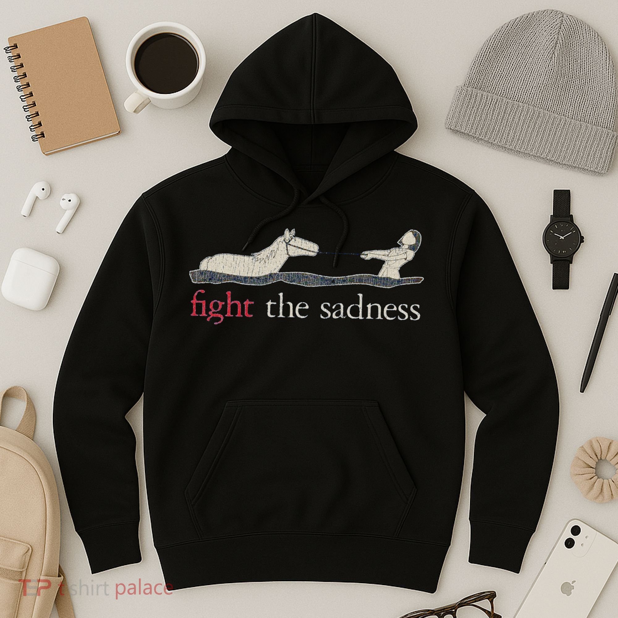 Fight The Sadness Neverending Story Hoodie
