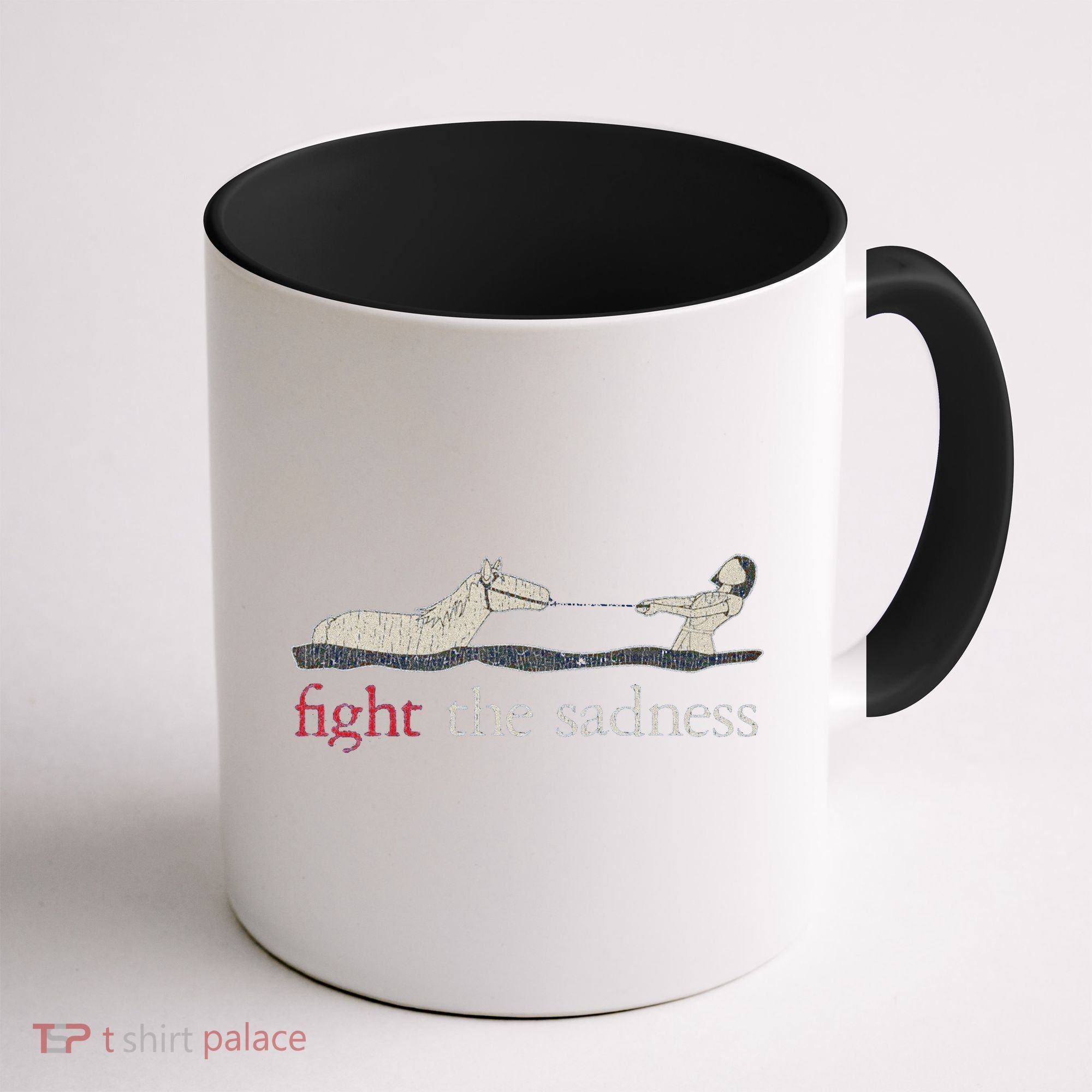 Fight The Sadness Neverending Story Coffee Mug