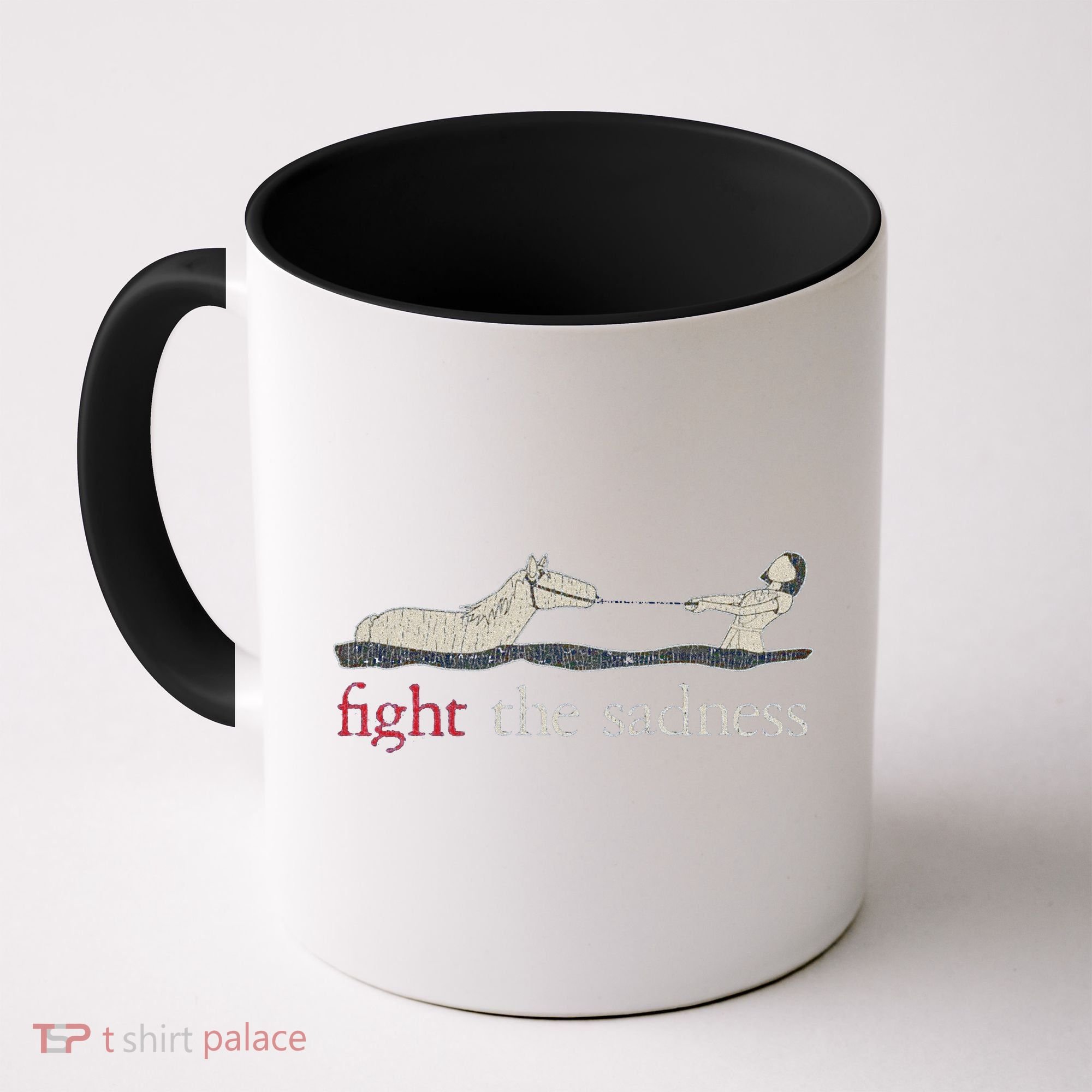 Fight The Sadness Neverending Story Coffee Mug