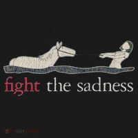 Fight The Sadness Neverending Story Women's Hoodie thumb 2