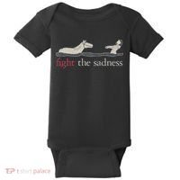 Fight The Sadness Neverending Story Baby Bodysuit thumb 0
