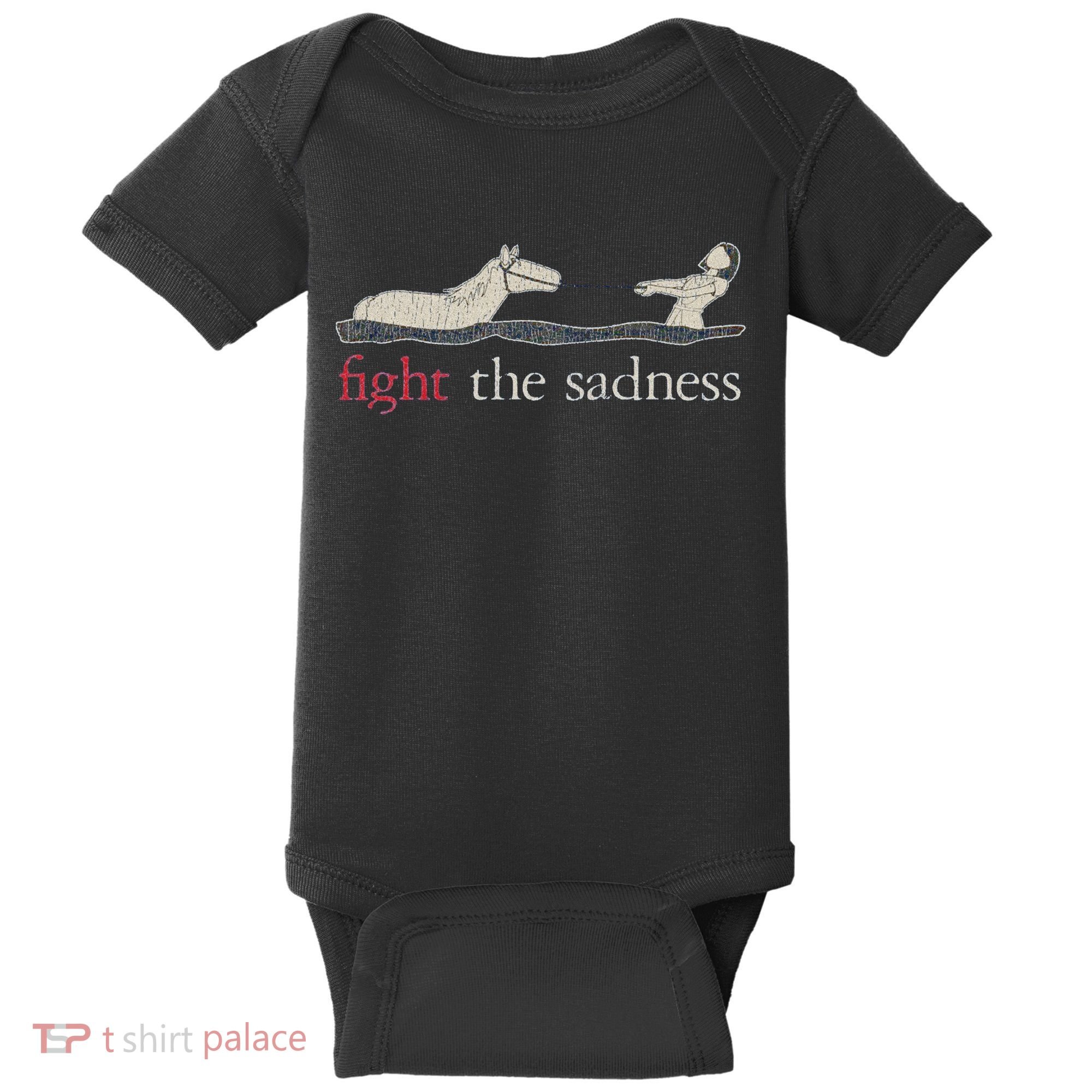 Fight The Sadness Neverending Story Baby Bodysuit