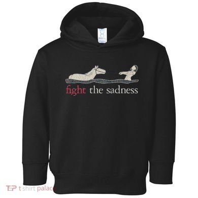 Fight The Sadness Neverending Story Toddler Hoodie