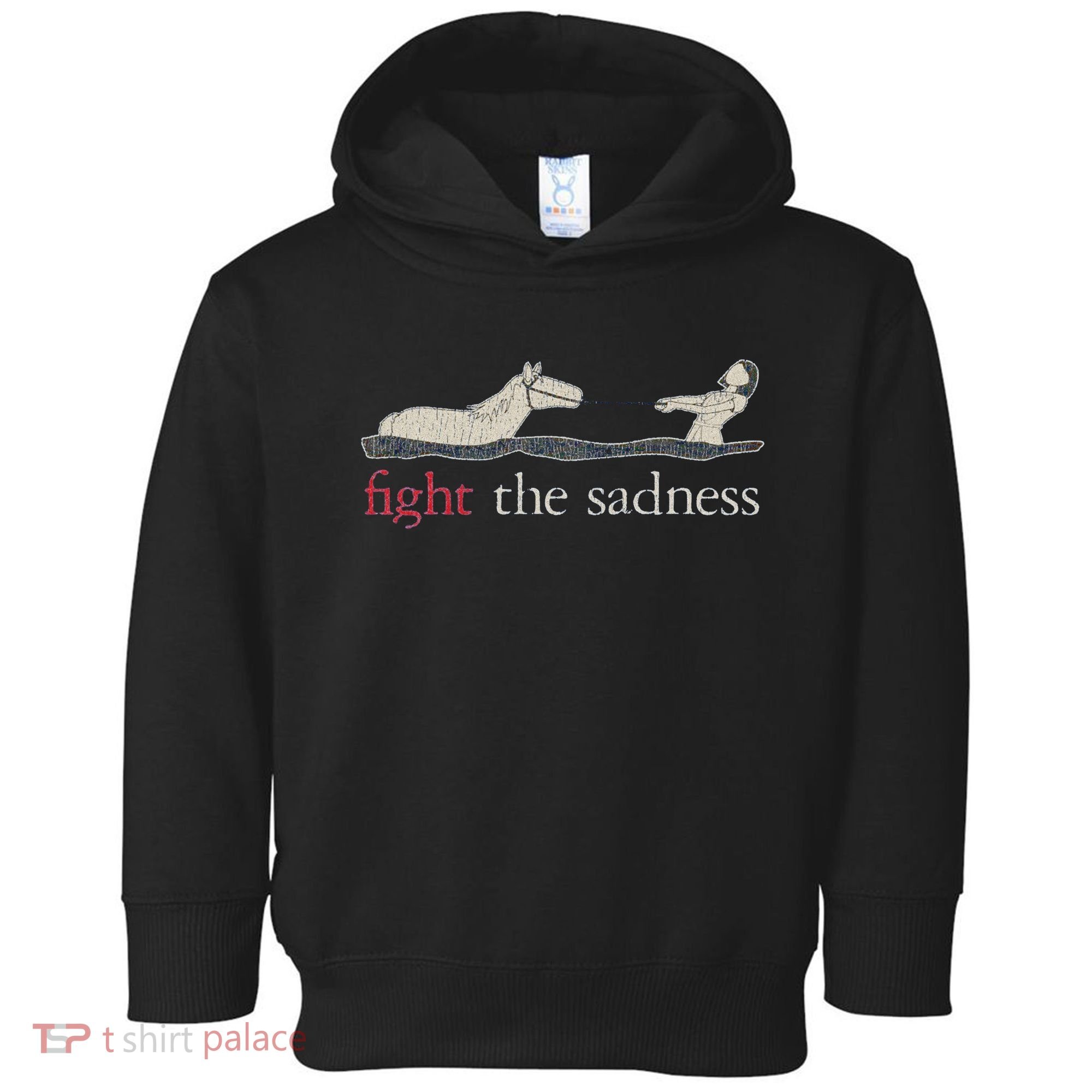 Fight The Sadness Neverending Story Toddler Hoodie