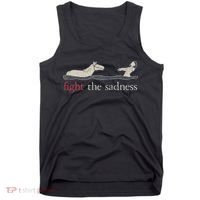 Fight The Sadness Neverending Story Tank Top thumb 0