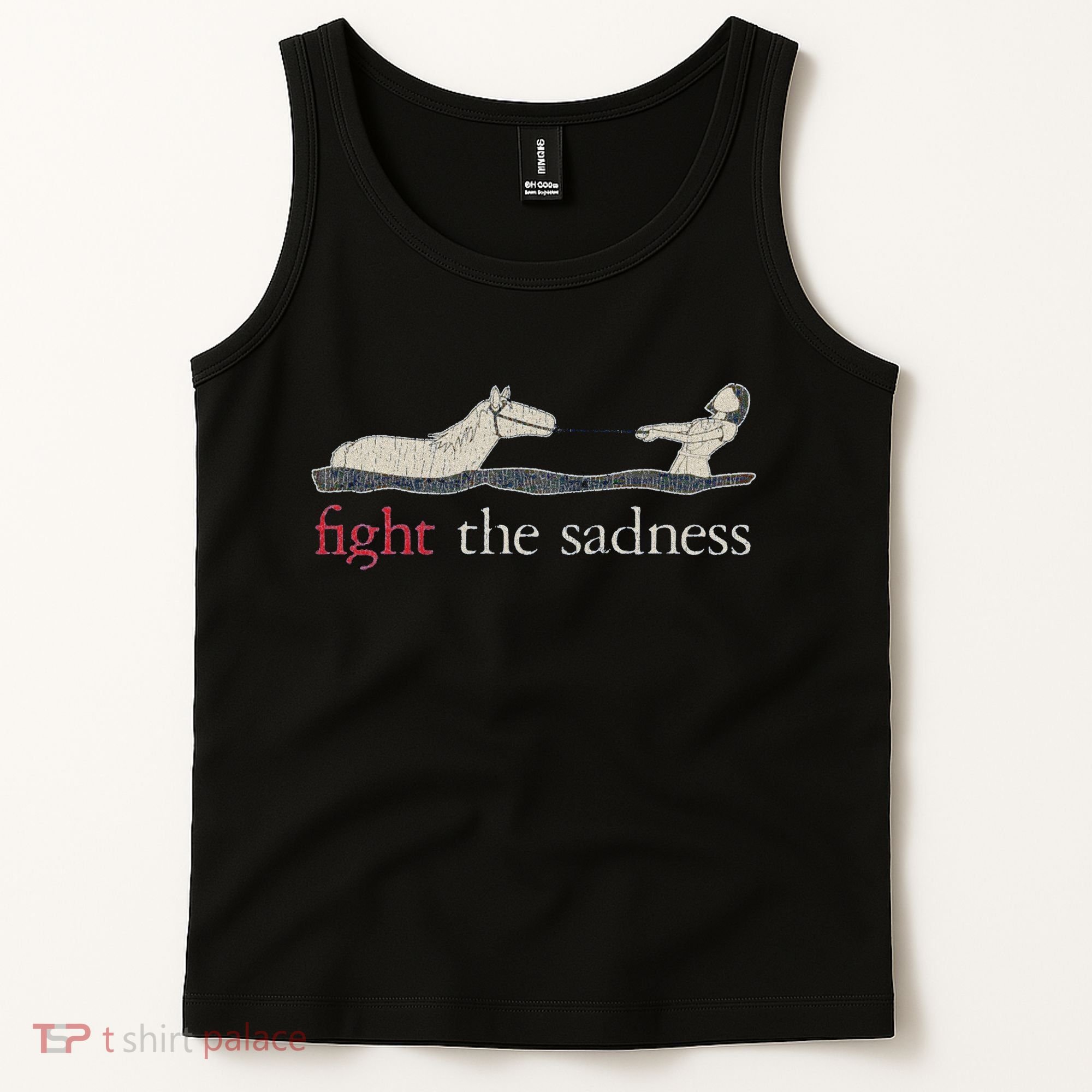 Fight The Sadness Neverending Story Tank Top