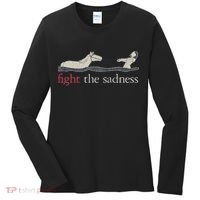 Fight The Sadness Neverending Story Women's Long Sleeve Shirt thumb 0