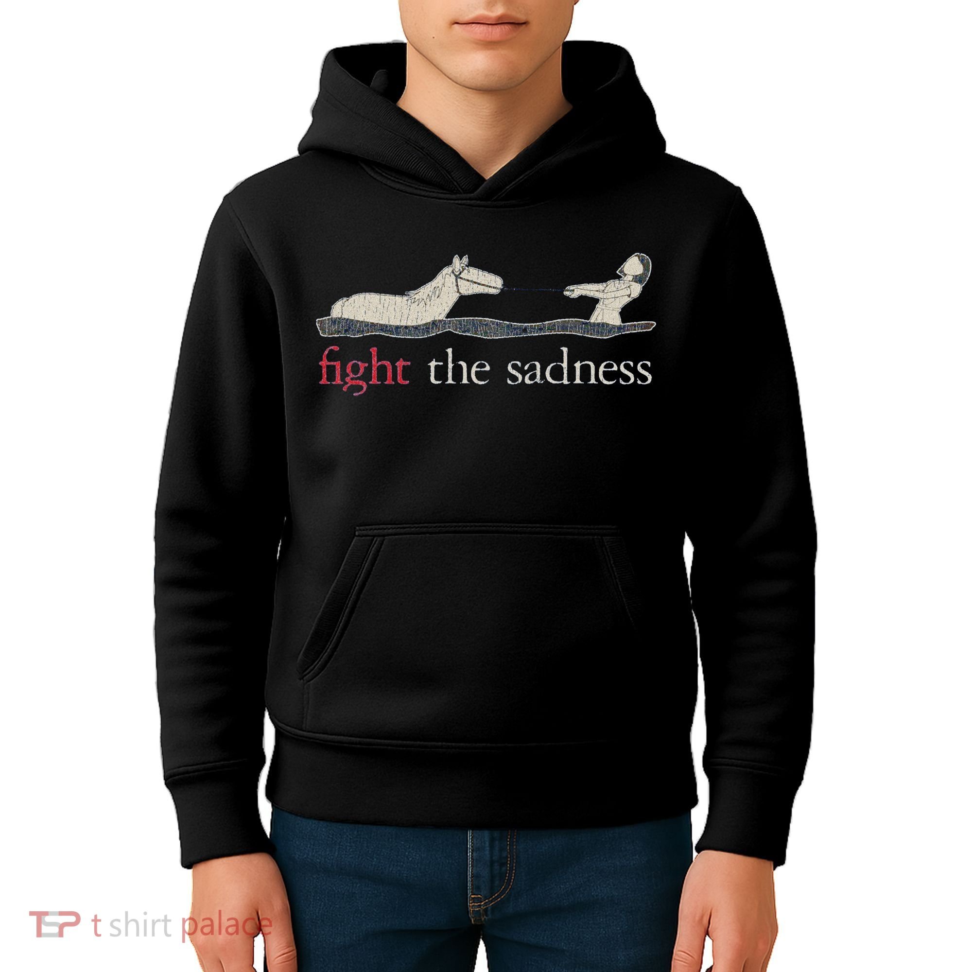 Fight The Sadness Neverending Story Kids Hoodie