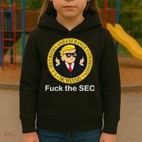 Fuck The Sec Mcmxxxiv Us Securities And Exchange Commission Kids Hoodie thumb 3