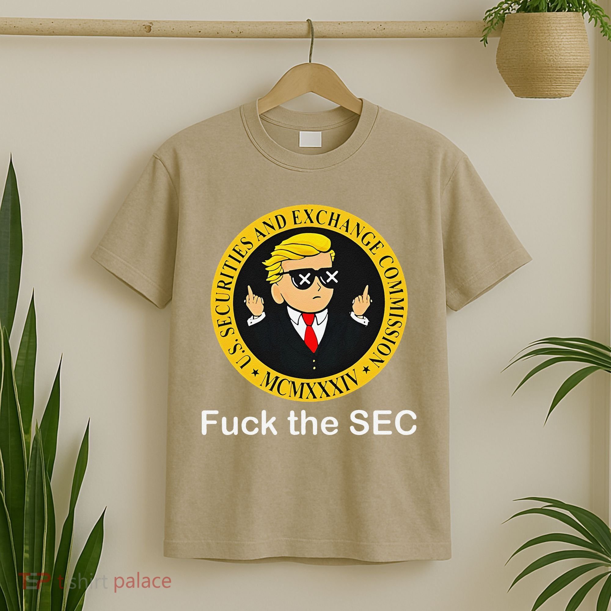Fuck The Sec Mcmxxxiv Us Securities And Exchange Commission T-Shirt