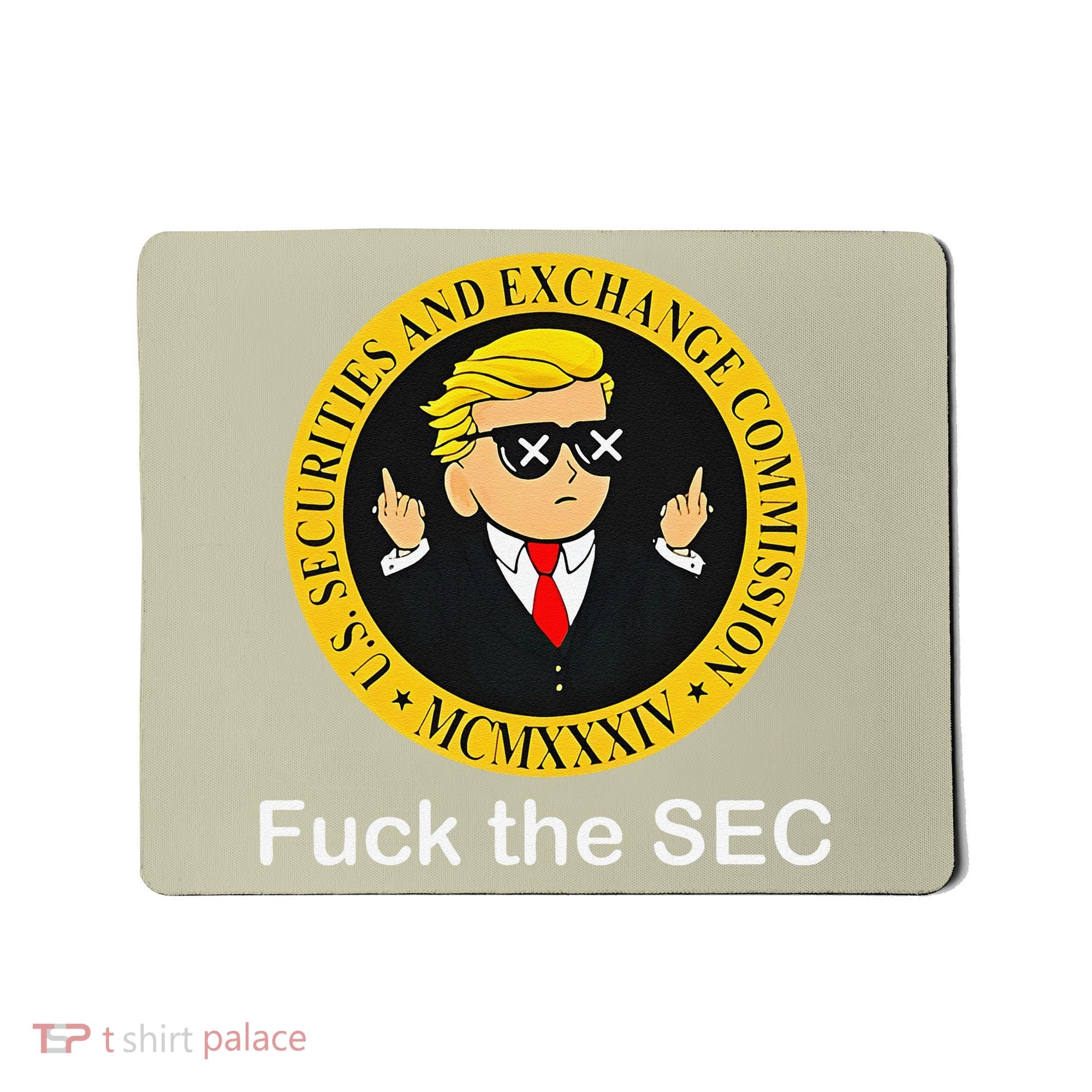 Fuck The Sec Mcmxxxiv Us Securities And Exchange Commission Mousepad