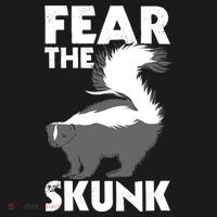 Fear The Skunk Zoologist Zookeeper Wildlife Animal Lover Polo thumb 3