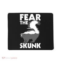 Fear The Skunk Zoologist Zookeeper Wildlife Animal Lover Mousepad thumb 0