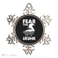 Fear The Skunk Zoologist Zookeeper Wildlife Animal Lover Ornament thumb 0