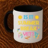 Funny Teacher Summer Break Spring Break Last Day Of School Gift Coffee Mug thumb 2