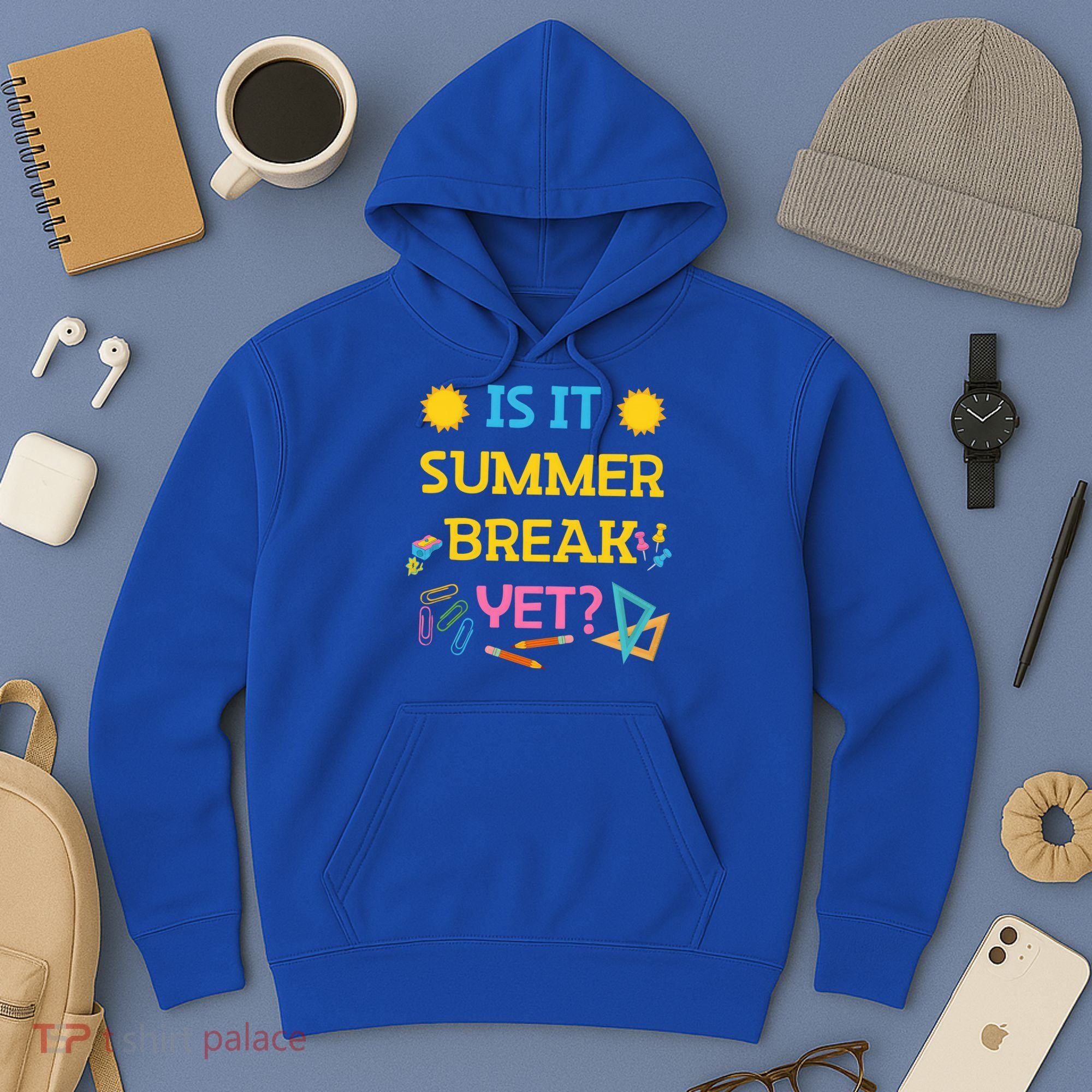 Funny Teacher Summer Break Spring Break Last Day Of School Gift Hoodie