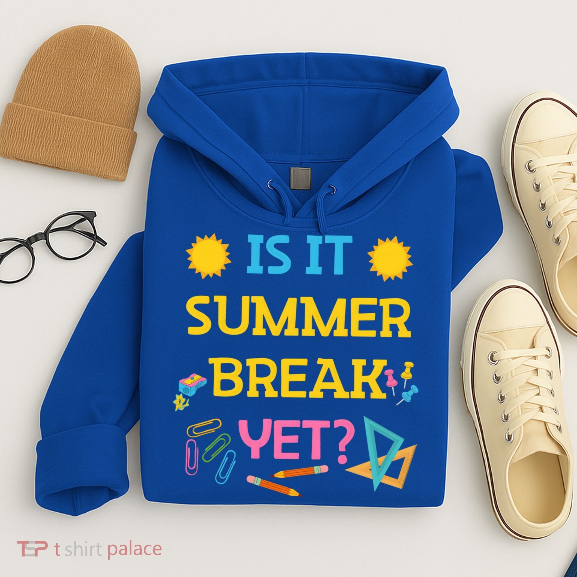 Funny Teacher Summer Break Spring Break Last Day Of School Gift Hoodie