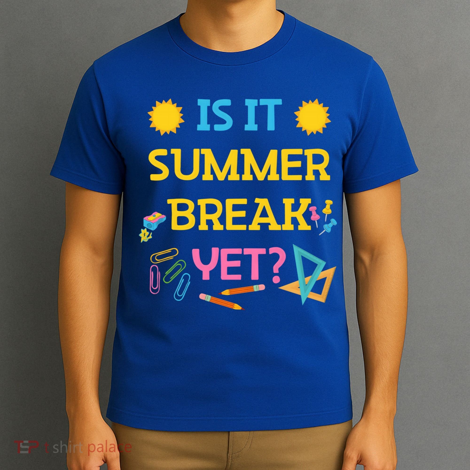 Funny Teacher Summer Break Spring Break Last Day Of School Gift T-Shirt