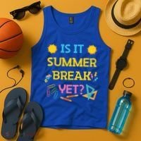 Funny Teacher Summer Break Spring Break Last Day Of School Gift Tank Top thumb 4