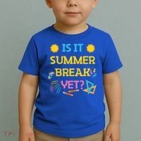 Funny Teacher Summer Break Spring Break Last Day Of School Gift Toddler T-Shirt thumb 2