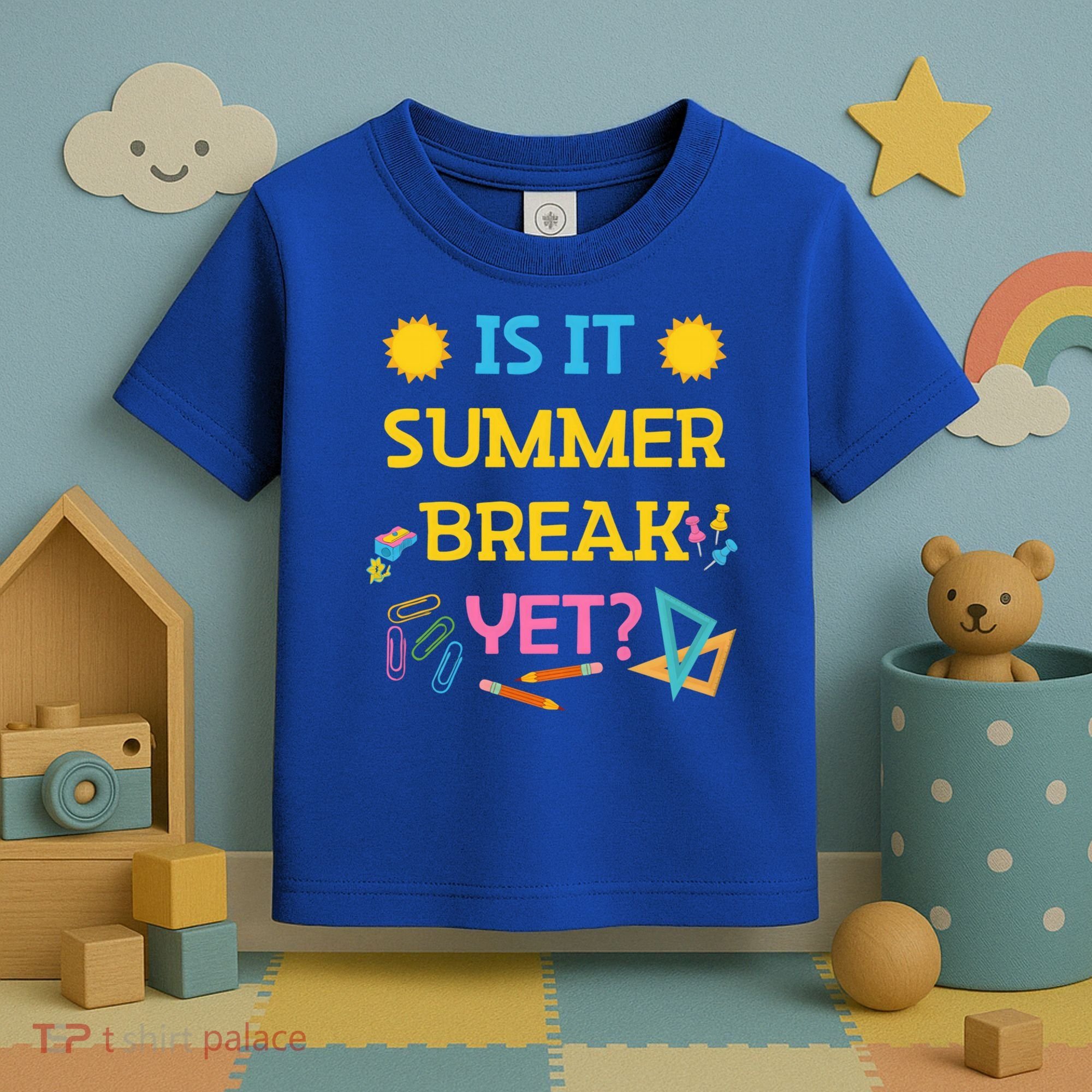 Funny Teacher Summer Break Spring Break Last Day Of School Gift Toddler T-Shirt