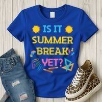 Funny Teacher Summer Break Spring Break Last Day Of School Gift Women's T-Shirt thumb 3