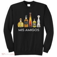 Funny Trendy Sarcastic Alcohol Mis Amigos Tequila Women Sweatshirt thumb 0
