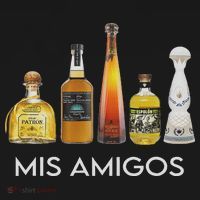 Funny Trendy Sarcastic Alcohol Mis Amigos Tequila Women Women's Hoodie thumb 2