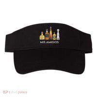Funny Trendy Sarcastic Alcohol Mis Amigos Tequila Women Visor thumb 0