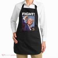 Fight! Trump Shot Trump Rally Gift Apron thumb 2