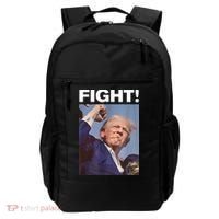 Fight! Trump Shot Trump Rally Gift Backpack thumb 0