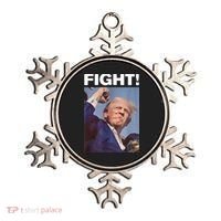 Fight! Trump Shot Trump Rally Gift Ornament thumb 0