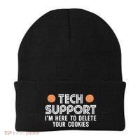 Funny Tech Support Geek Nerd Gift It Helpdesk Computer Geeks Gift Beanie thumb 0