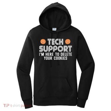 Funny Tech Support Geek Nerd Gift It Helpdesk Computer Geeks Gift Women's Hoodie